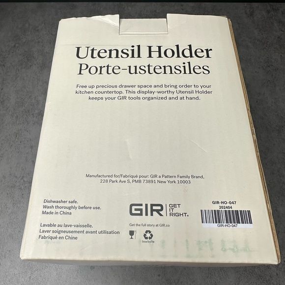 GIR Ceramic Stoneware Utensils Holder - Picture 5 of 5